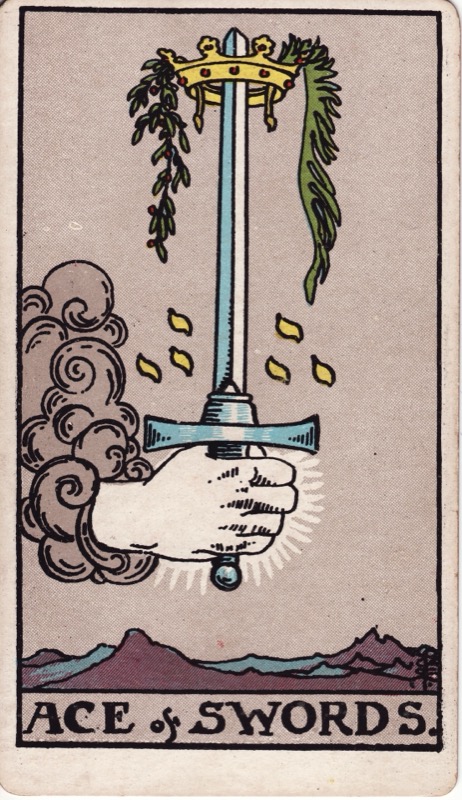 Ace of Swords tarot card meaning