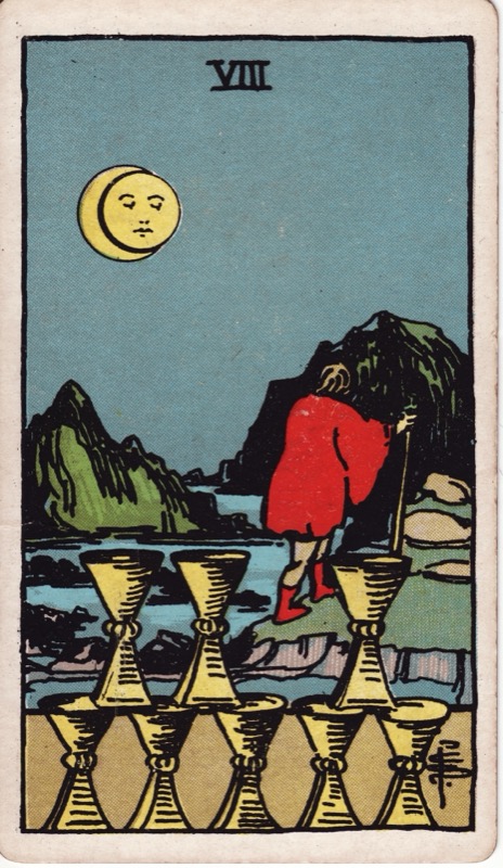 Eight of Cups tarot card meaning