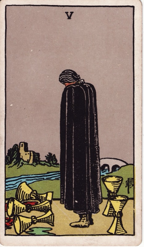Five of Cups tarot card meaning