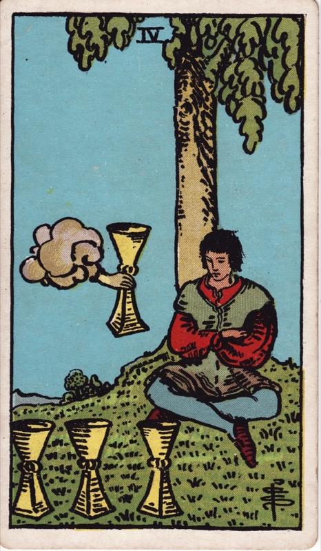 Four of Cups tarot card meaning