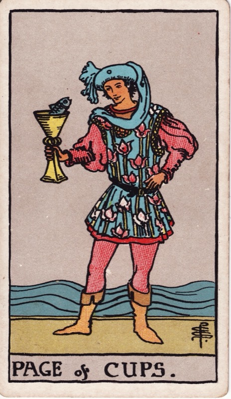 Page of Cups tarot card meaning