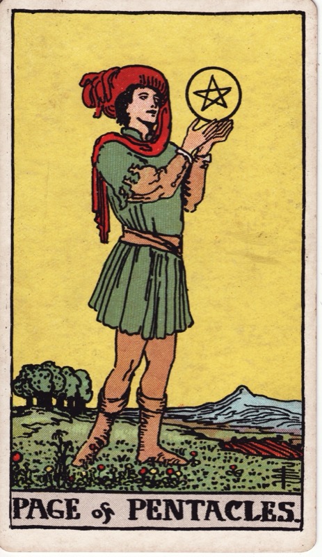 Page of Pentacles tarot card meaning