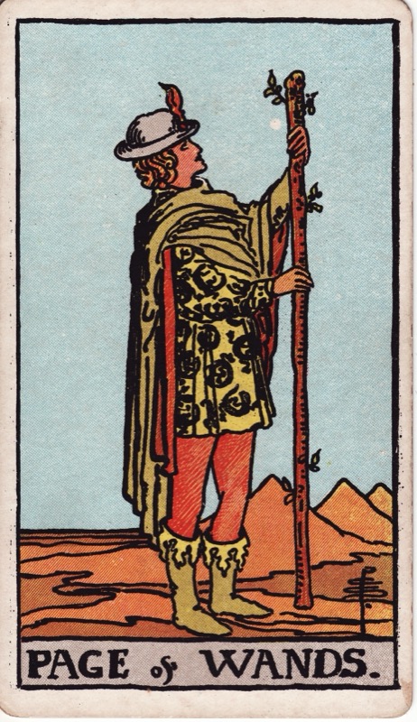 Page of Wands tarot card meaning