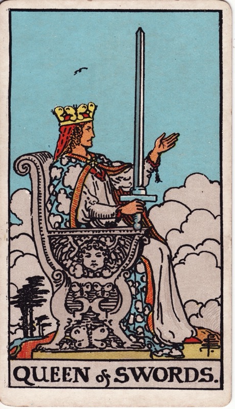 Queen of Swords tarot card meaning