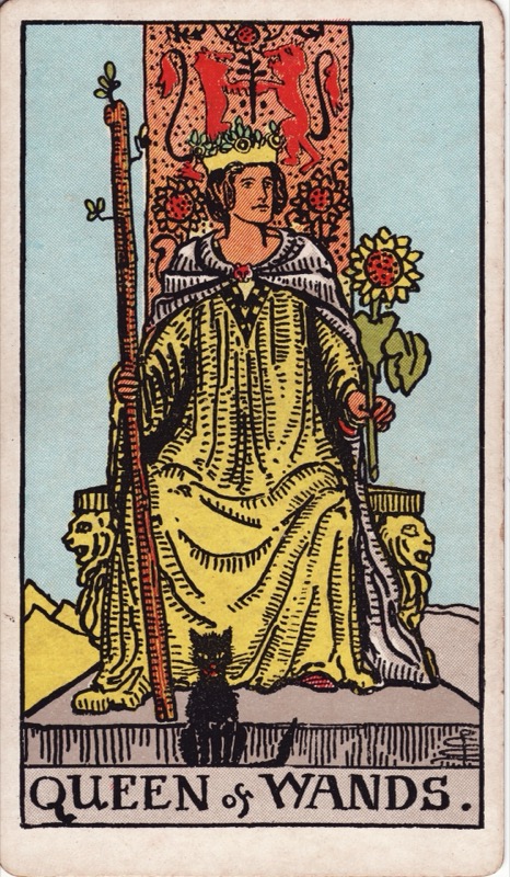 Queen of Wands tarot card meaning