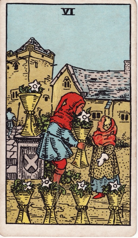 Six of Cups tarot card meaning
