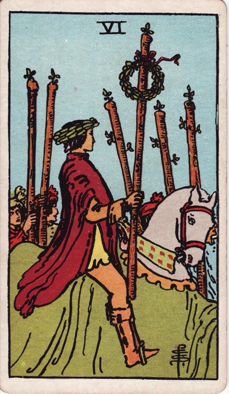 Six of Wands tarot card meaning