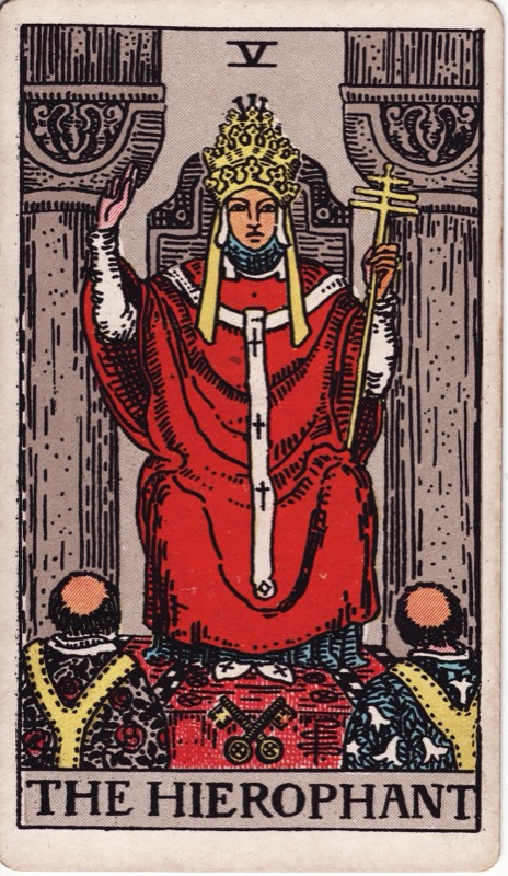 The Hierophant tarot card meaning