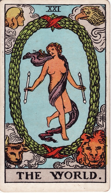 The World tarot card meaning
