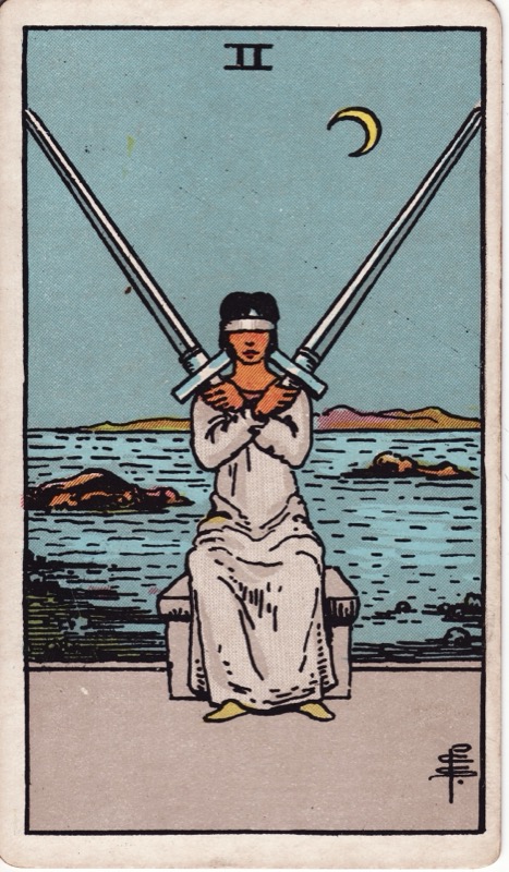 Two of Swords tarot card meaning