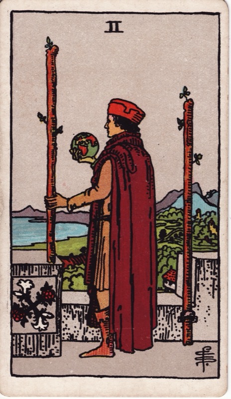 Two of Wands tarot card meaning